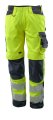 Mascot Veiligheid Werkbroek Kendal 15579-860 hi-vis geel-donkermarine